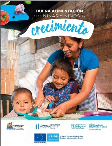 Recetario Buena alimentación para niños y niñas en crecimiento Unicef 2020