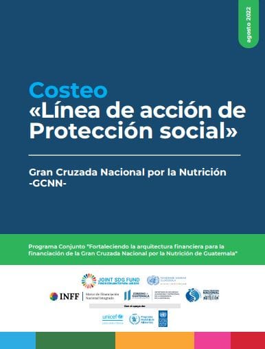 Costeo: Línea de acción de protección social. GCNN 2022