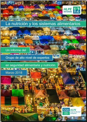 La nutrición y los sistemas alimentarios 2018
