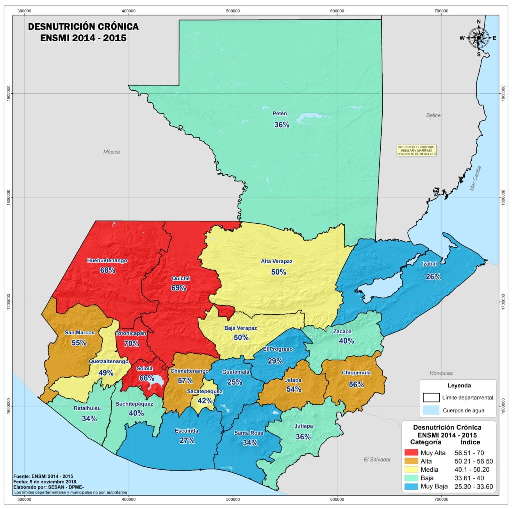 Mapa departamental DC 2014-15
