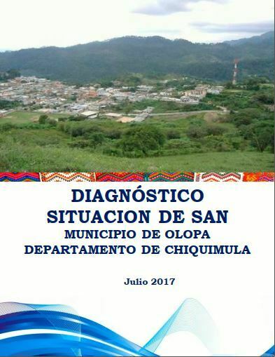 Diagnostico Situación SAN de Olopa, Chiquimula