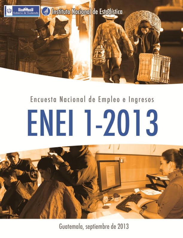 Encuesta Nacional de Empleo e Ingresos ENEI Resultados 1 mayo 2013