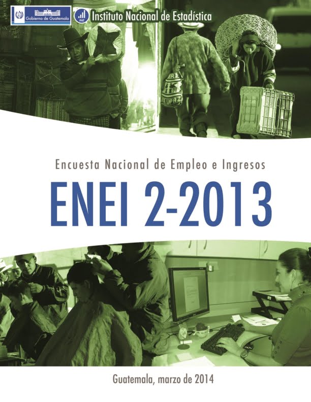 Encuesta Nacional de Empleo e Ingresos ENEI Resultados 2 octubre 2013