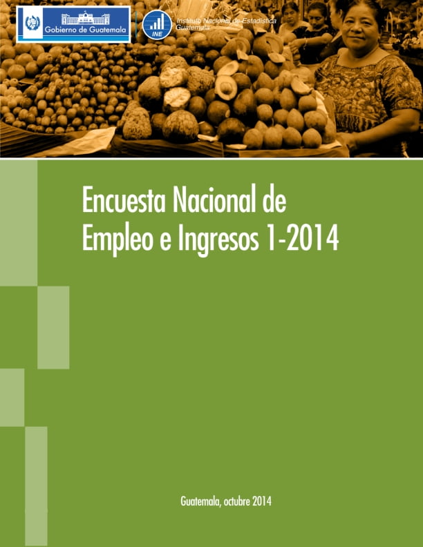 Encuesta Nacional de Empleo e Ingresos ENEI Resultados 1 abril 2014