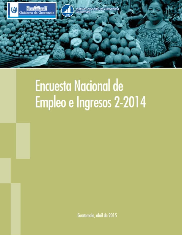 Encuesta Nacional de Empleo e Ingresos ENEI Resultados 2 noviembre 2014
