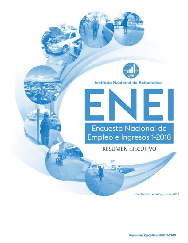 Encuesta Nacional de Empleo e Ingresos ENEI junio 2018