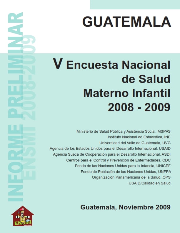 V Encuesta Nacional de Salud Materno Infantil -ENSMI 2008-2009-