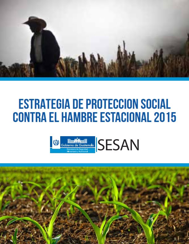 Estrategia de Protección Social contra el Hambre Estacional 2015