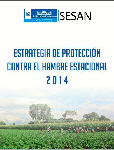 Estrategia de Protección Contra el Hambre Estacional 2014
