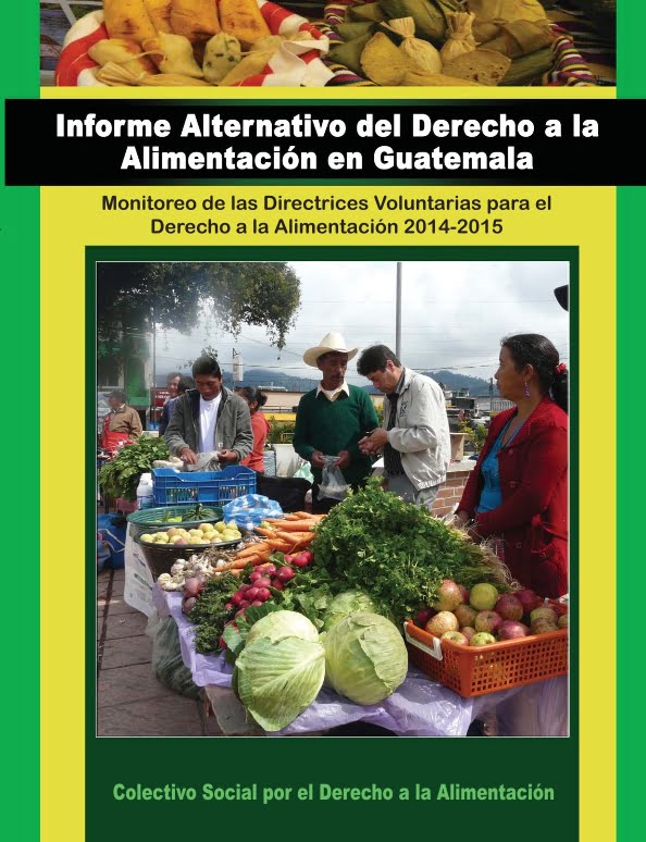 Informe Alternativo del Derecho a la Alimentación 2014