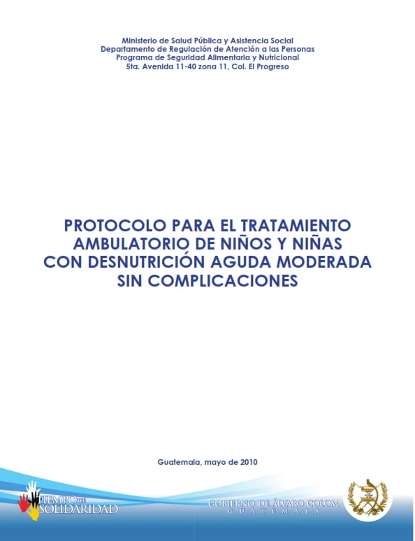 Protocolo Tratamiento Ambulatorio de Niños y Niñas con DA Moderada en la comunidad