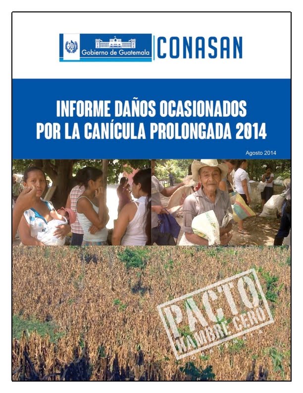 Informe de Canícula Prolongada 2014